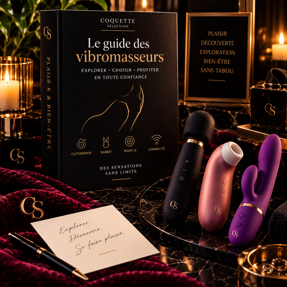 Vibromasseur : comment choisir ? Clitoridien, rabbit, wand, point G ou connecté