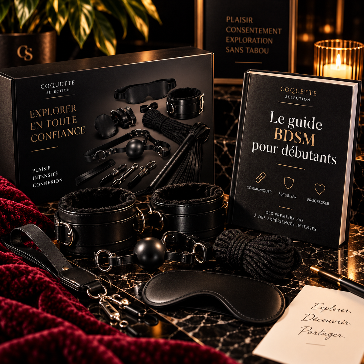 BDSM pour débutants : le guide complet pour bien commencer