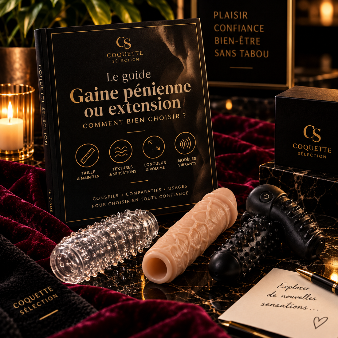 Gaine pénienne ou extension : comment bien choisir ? Le guide complet