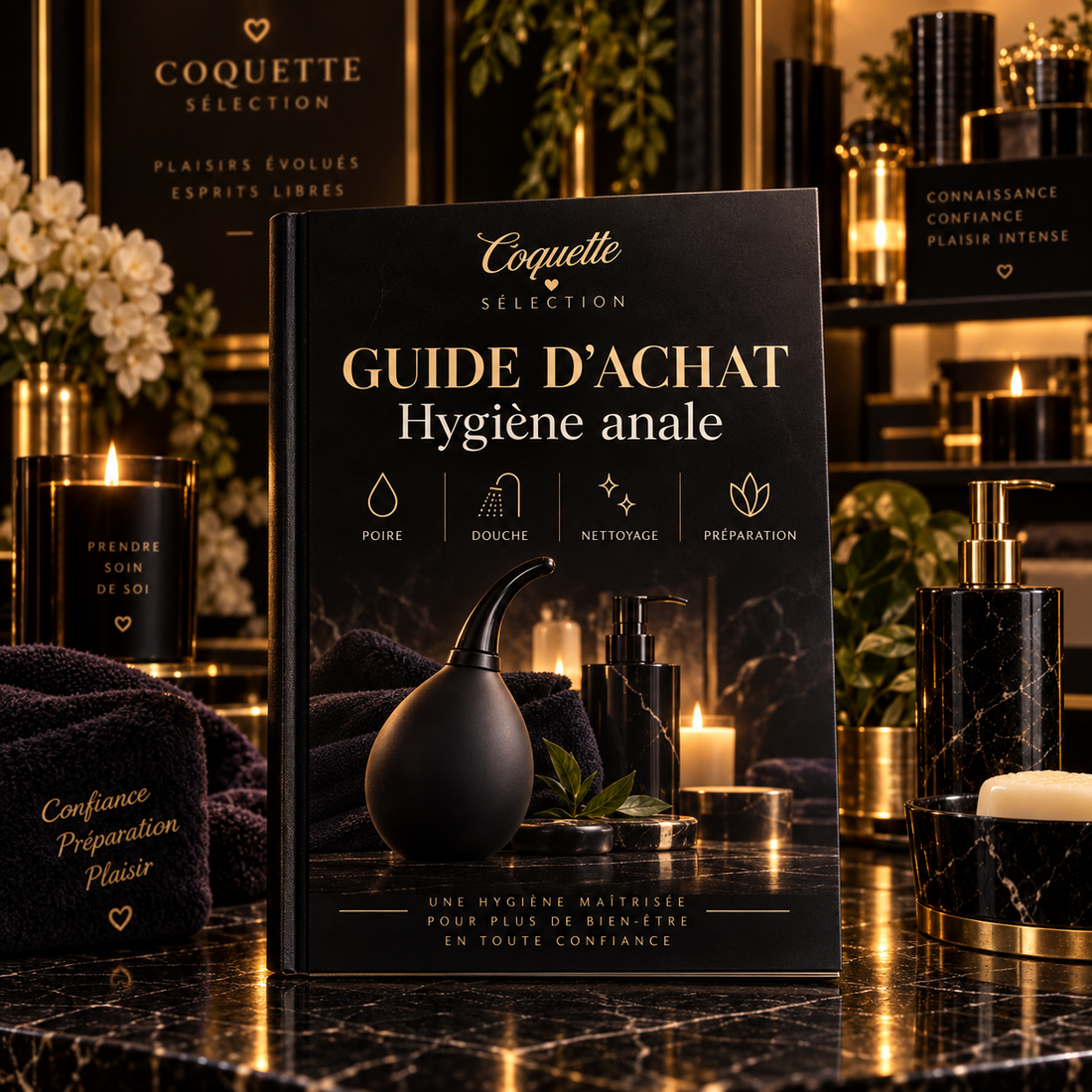 Guide d’hygiène anale : poire, douche et préparation intime – Coquette Sélection