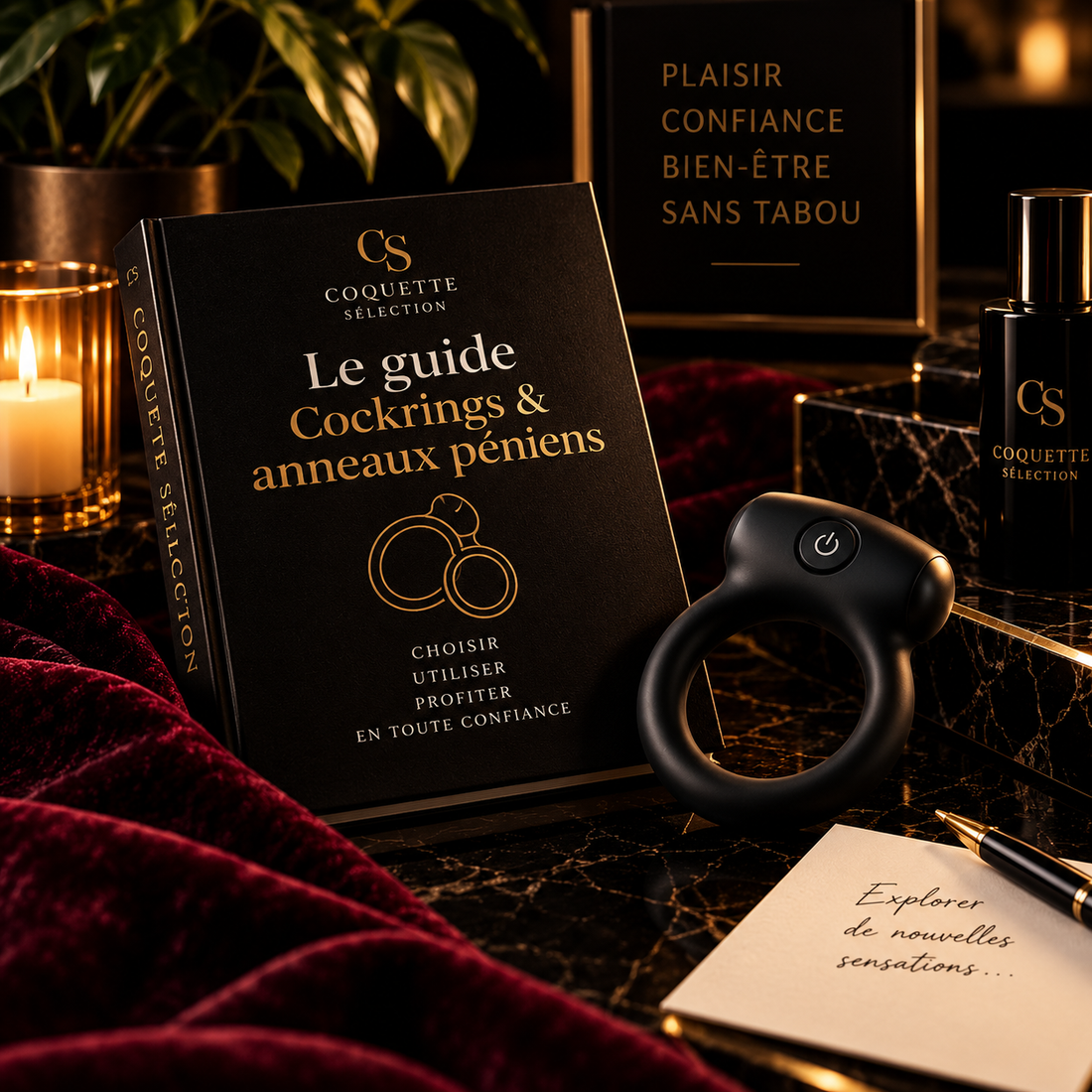 Guide cockrings et anneaux péniens – Coquette Sélection