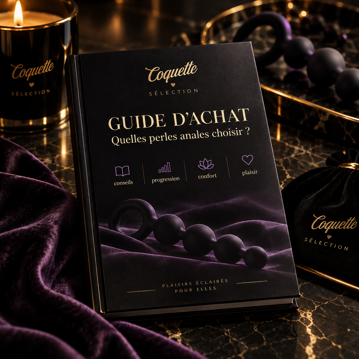Guide d’achat pour choisir des perles anales – Coquette Sélection