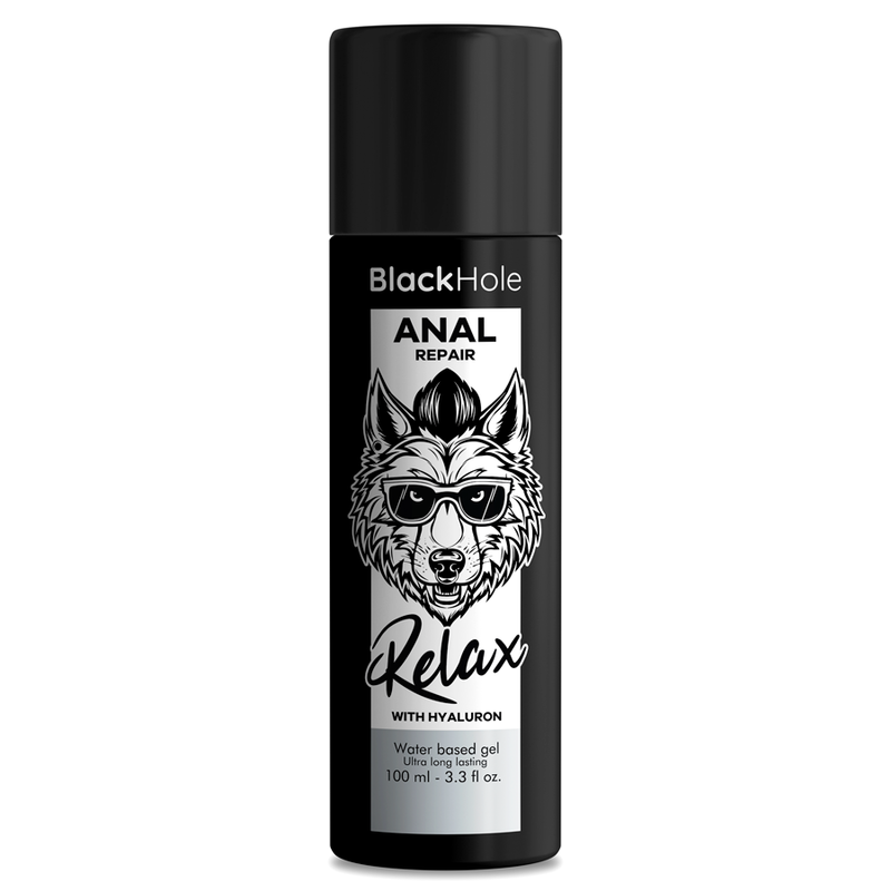 Gel anal relaxant à base d’eau Black Hole