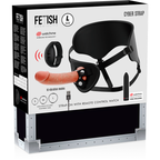 Boîte du Cyber Strap Fetish Submissive avec harnais et gode taille L
