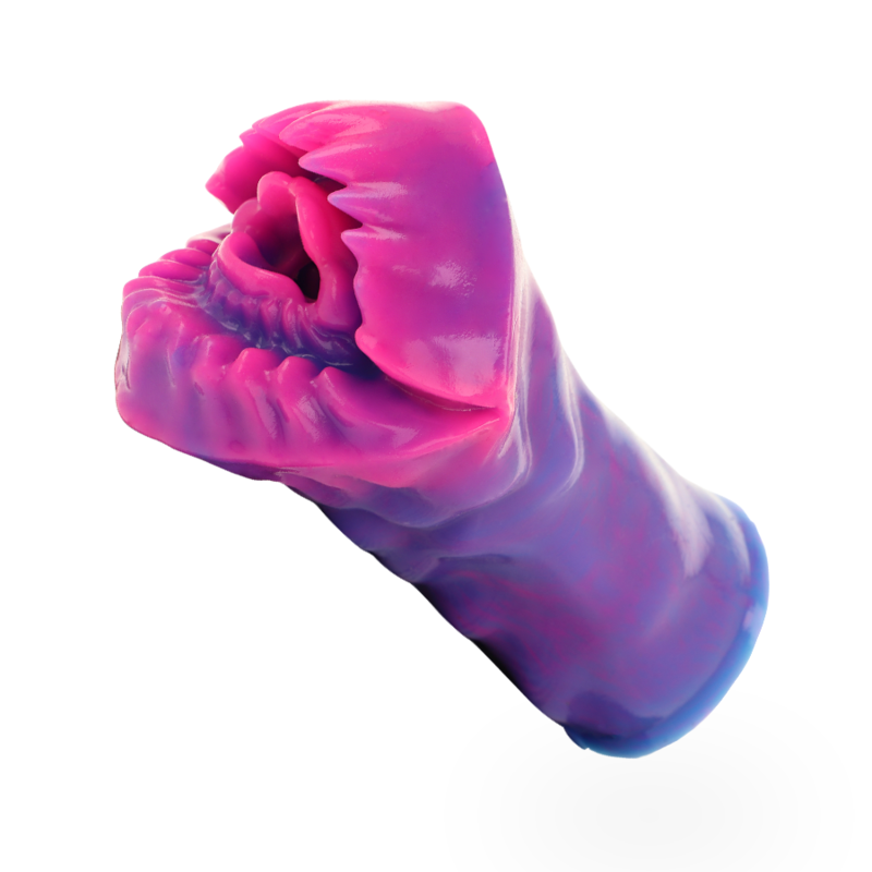 Eris Cyclops Epic masturbateur masculin rose bleu vue inclinée