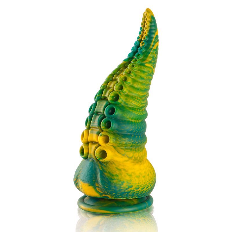 Tentacule vert Cetus Epic grande taille en silicone souple