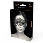 Masque loup sensuel en dentelle noire