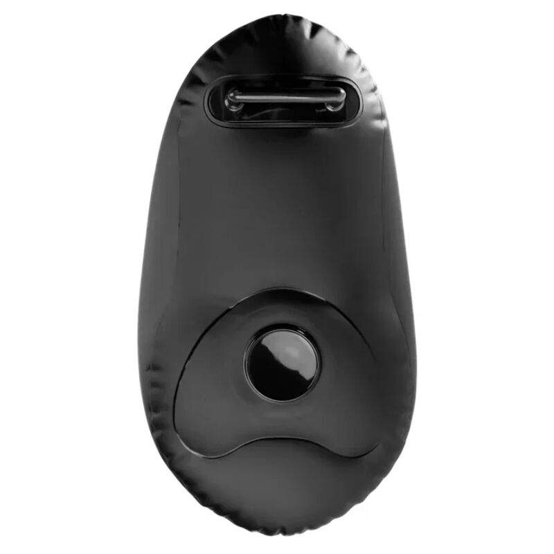 Vue supérieure du siège gonflable Body Dock noir