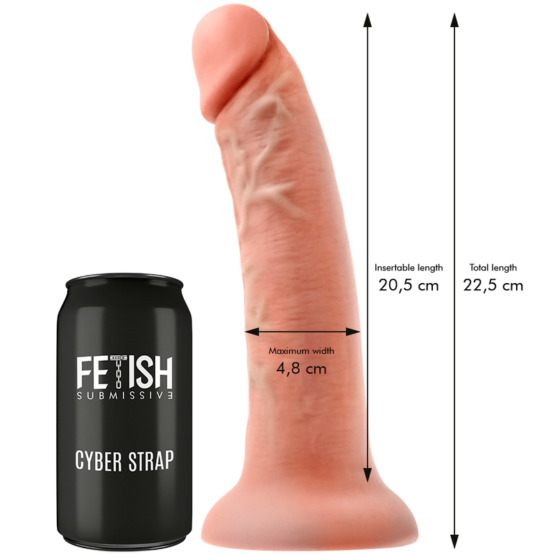 Gode taille L Cyber Strap avec télécommande Watchme et câble USB