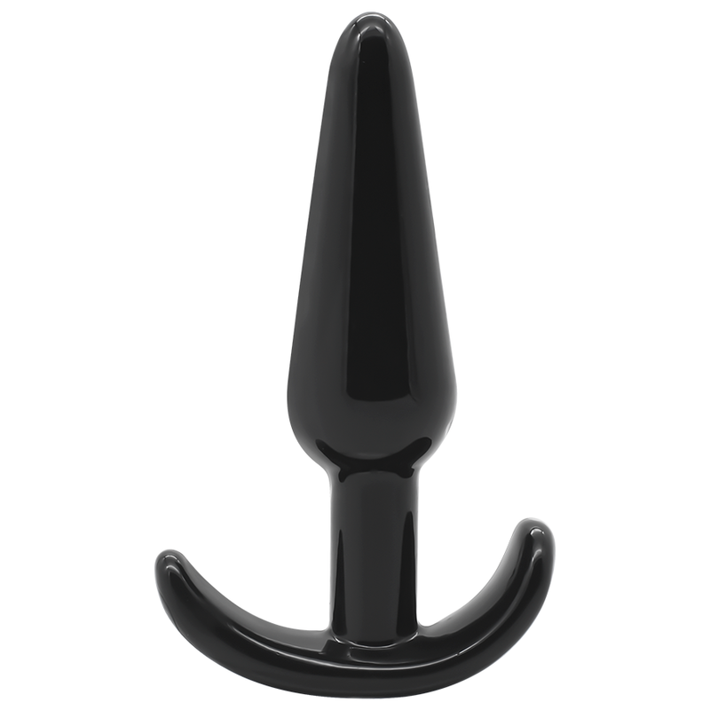 Plug anal noir souple du kit Addicted Toys