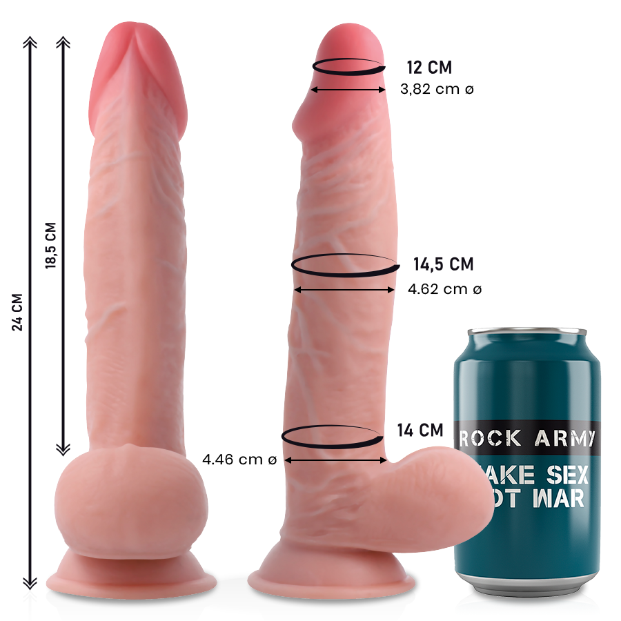 Texture double densité du gode réaliste Sherman
