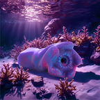 Thetis Cyclops masturbateur masculin Epic en décor sous-marin