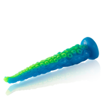 Scylla fluorescent Epic grande taille vue couchée bleu vert