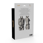 Dos du packaging de l’ensemble lingerie Coquette Chic Desire avec bas assorti
