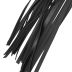 Accessoire domination soft fouet vegan noir