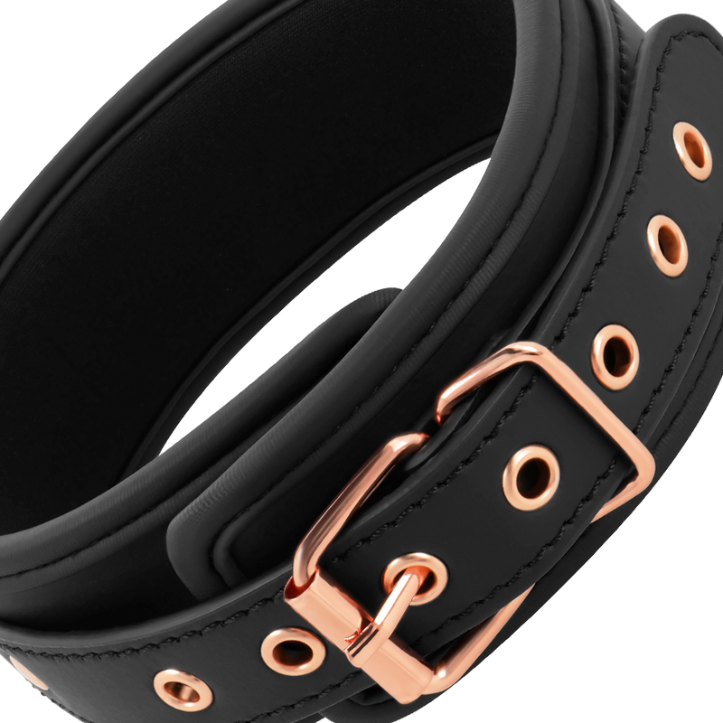 Accessoire fétiche collier et pinces tétons noir