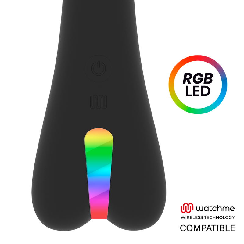 Base LED RGB du vibromasseur Ryan Brilly Glam compatible WatchMe