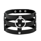 Détails rivets métalliques du choker Coquette Chic Desire
