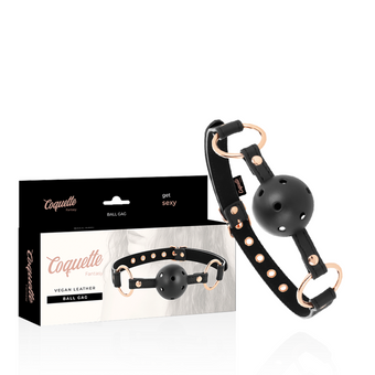 Bâillon Boule Respirant Vegan — Coquette Fantasy