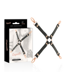 Hogtie vegan Coquette Fantasy avec attaches BDSM