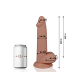 Packaging du gode réaliste ventouse 18 cm