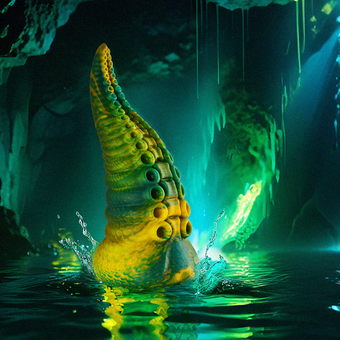 Cetus Vert Epic – Tentacule Fantasy
