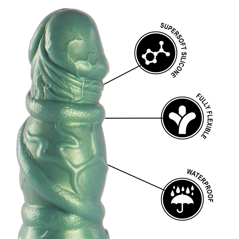 Hades Epic vert menthe avec texture souple et reliefs