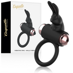 Cockring vibrant noir et or Coquette Chic Desire