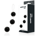 Boules de plaisir Addicted Toys noires 3,8 cm avec boîte