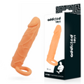 Extension pénienne réaliste 18 cm Addicted Toys avec produit et coffret