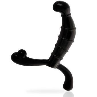 Masseur prostate manuel P-Spot noir | Addicted Toys