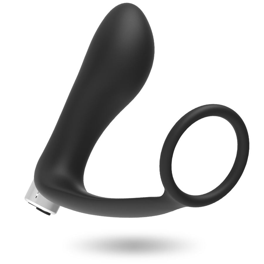 Masseur prostate vibrant rechargeable noir Addicted Toys – vue principale