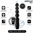 Caractéristiques du nettoyeur anal Addicted Toys modèle 6, PVC souple, flexible et adaptateur universel