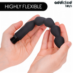 Flexibilité du nettoyeur anal Addicted Toys modèle 6, embout souple pour préparation intime