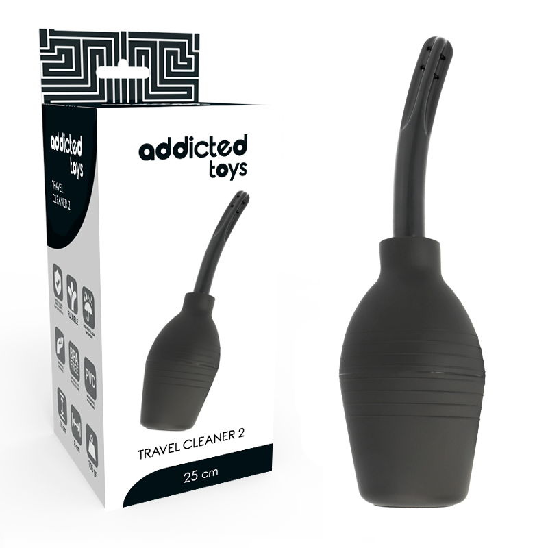 Squeeze Clean noir Addicted Toys avec boîte