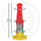 Dimensions Aethon Glow Epic : 25 cm, 22,5 cm insérables et diamètre 43 à 53 mm