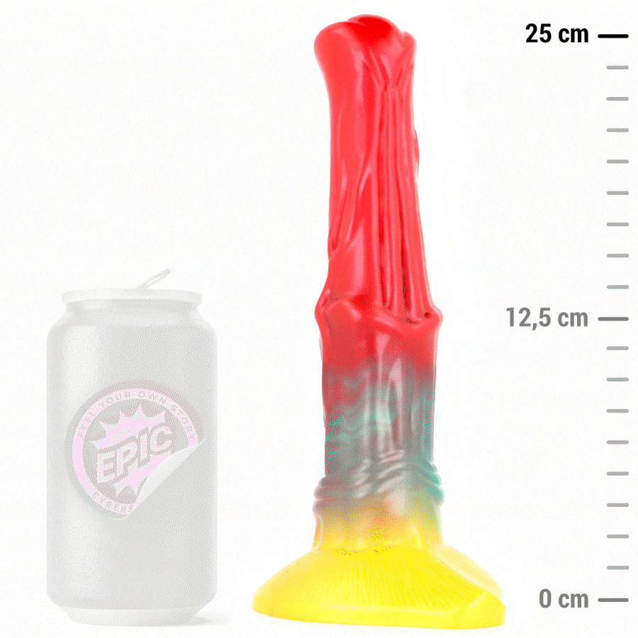 Aethon Glow Epic présenté à l’échelle avec une hauteur totale de 25 cm