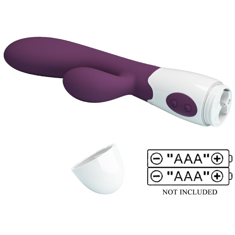 Alvis violet Pretty Love – compartiment pour 2 piles AAA non incluses