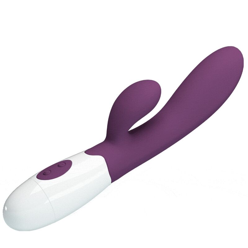 Alvis violet Pretty Love – vibromasseur rabbit en silicone et ABS