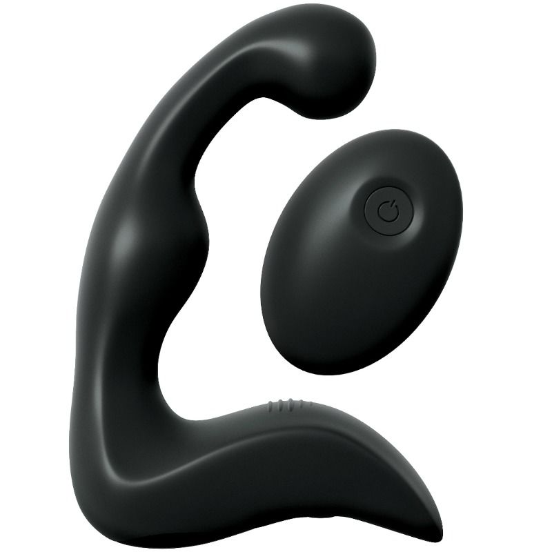 Masseur prostate P-Spot Pro noir avec télécommande sans fil