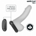 Anneau pénien Addicted Toys avec 9 modes de vibration et moteur puissant