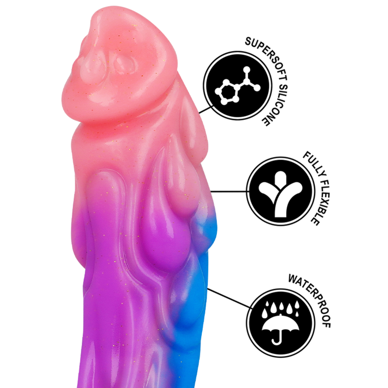 Ashtar Epic en silicone supersoft, entièrement flexible et waterproof