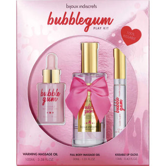 Bubblegum Play Kit – Coffret massage et soins Bijoux Indiscrets