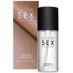 Huile de massage chauffante Slow Sex 50 ml avec boîte – Bijoux Indiscrets