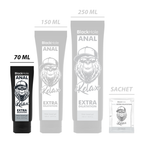 Comparatif des formats Black Hole Anal Relax 70 ml, 150 ml, 250 ml et sachet