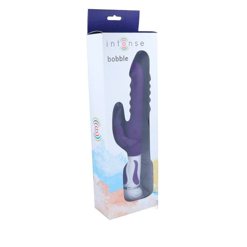 Coffret Bobble Intense vibromasseur rabbit rotatif lilas – face avant
