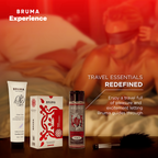 Ambiance chaleureuse de massage et présentation des soins Bruma Fraise Douce