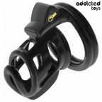 Cage à pénis Gilded Cage noire Addicted Toys avec verrou interne
