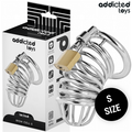 Cage à pénis Iron Cell taille S en métal Addicted Toys avec coffret