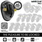 Caractéristiques et tutoriel de la cage à pénis Keyless Restraint Addicted Toys